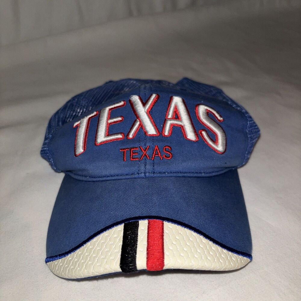 Texas Red, White And Blue Trucker Hat